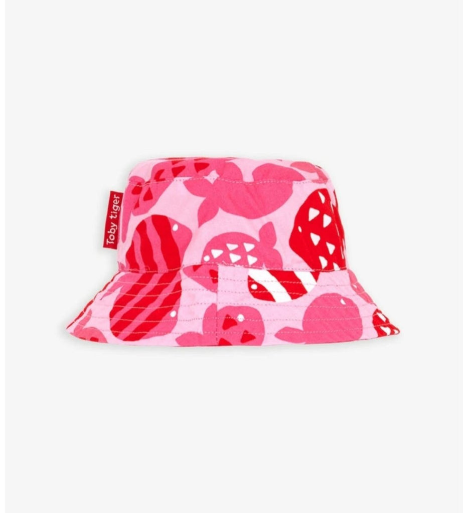 Toby tiger Fish Reversible Sun Hat