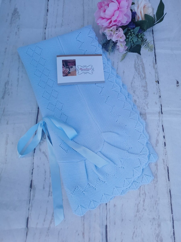 Large ribbon blue