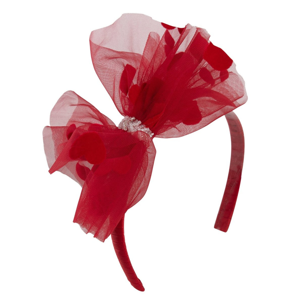 Daga Red Tulle Hairband