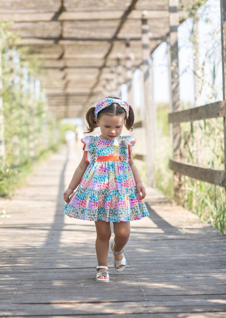 Atelier de Candela baby multicoloured dress