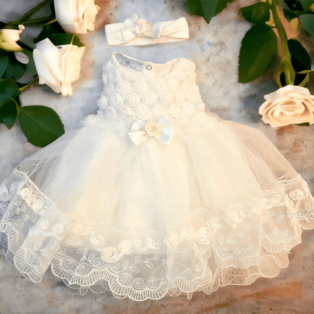 Beau KiD Christening Ivory dress