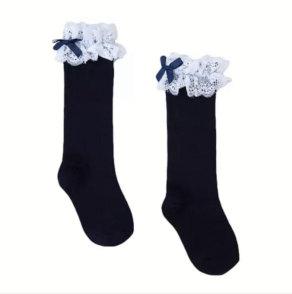 Newness navy frill