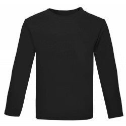 Black long sleeve top