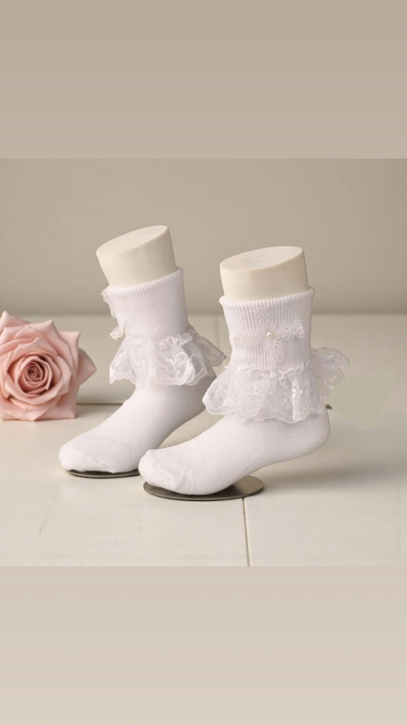 Holy Communion white socks
