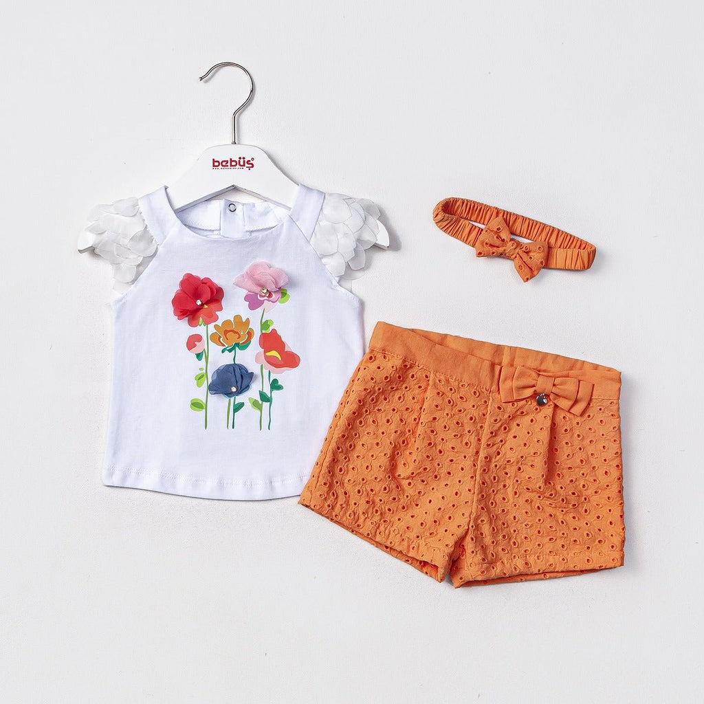 Girls shorts set