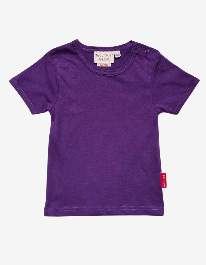 Toby tiger purple t