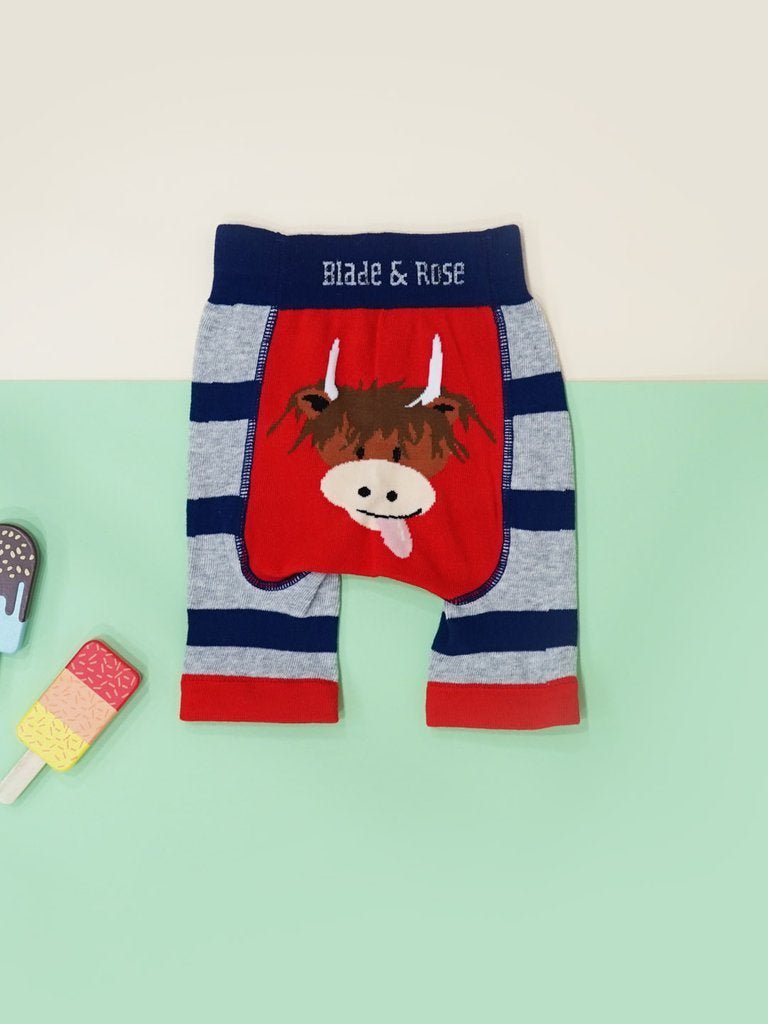 Blade & Rose Highland cow shorts