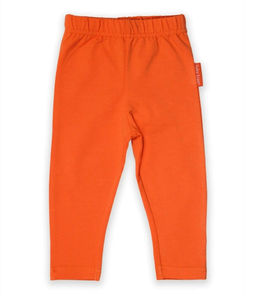 Toby tiger orange leggings
