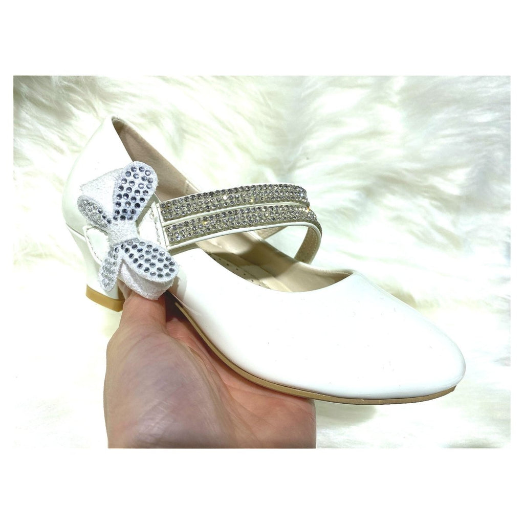 White heel shoe Sophie