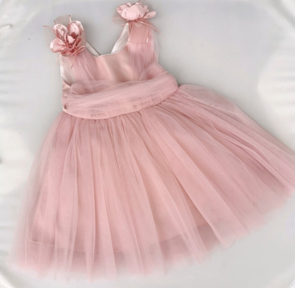 Dusky pink dress