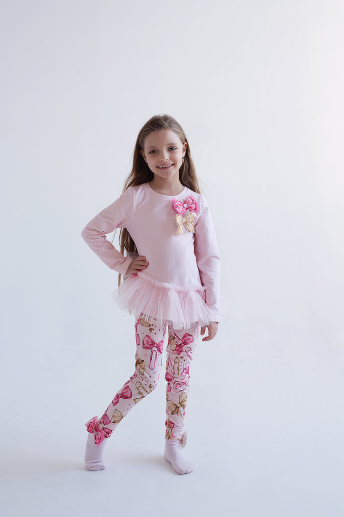 DAGA Pretty in Pink leggings set