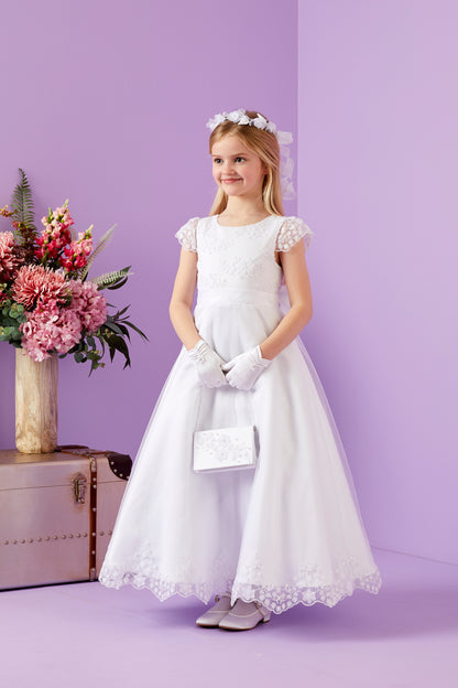 Summer White holy Communion dress