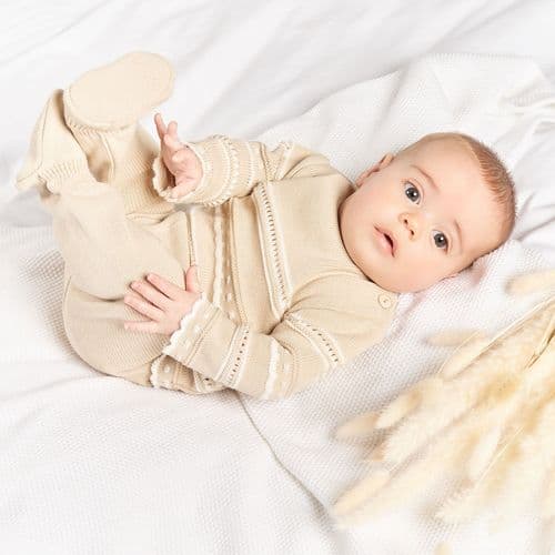 Dandelion Taupe knitted top & leggings – Alexandria's Baby Boutique