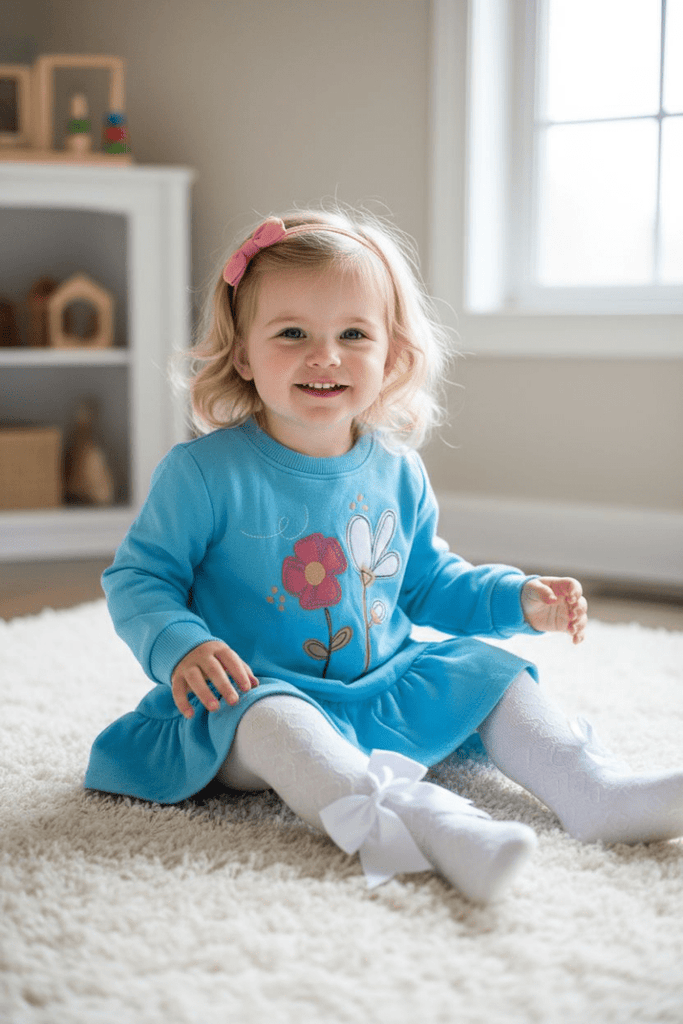 Newness baby long sleeve dress