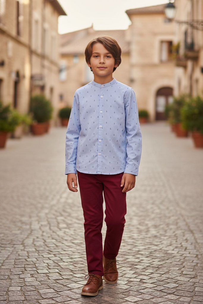 Newness boys shirt and chinos boy