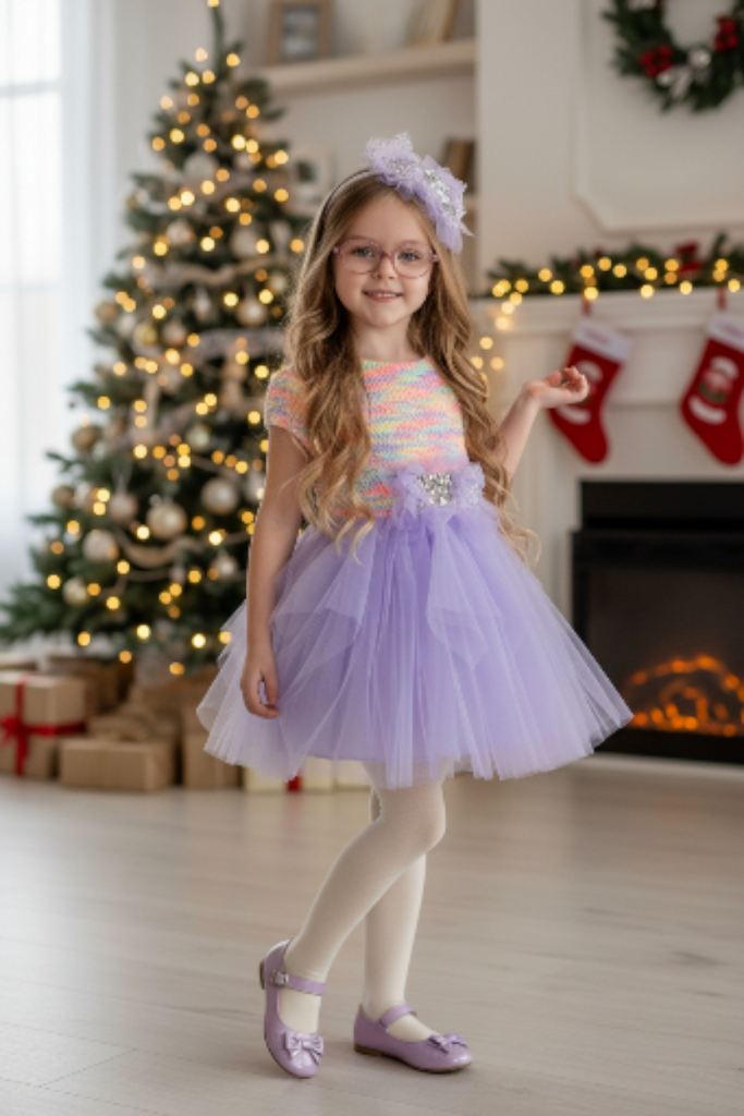 Daga Fancy Wow Party dress - Lilac