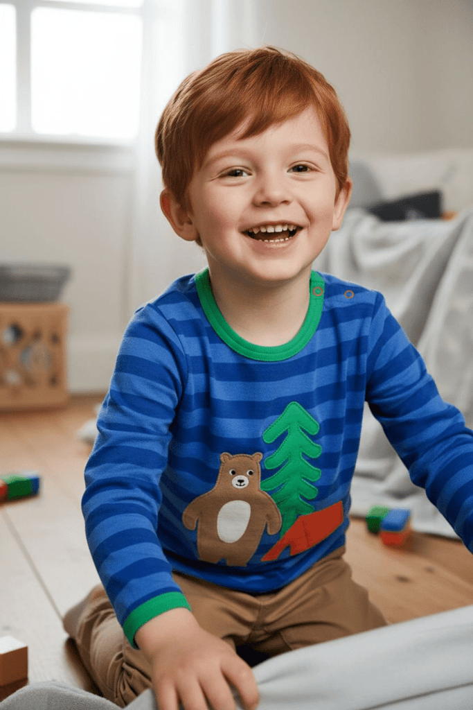 Toby tiger camping bear top