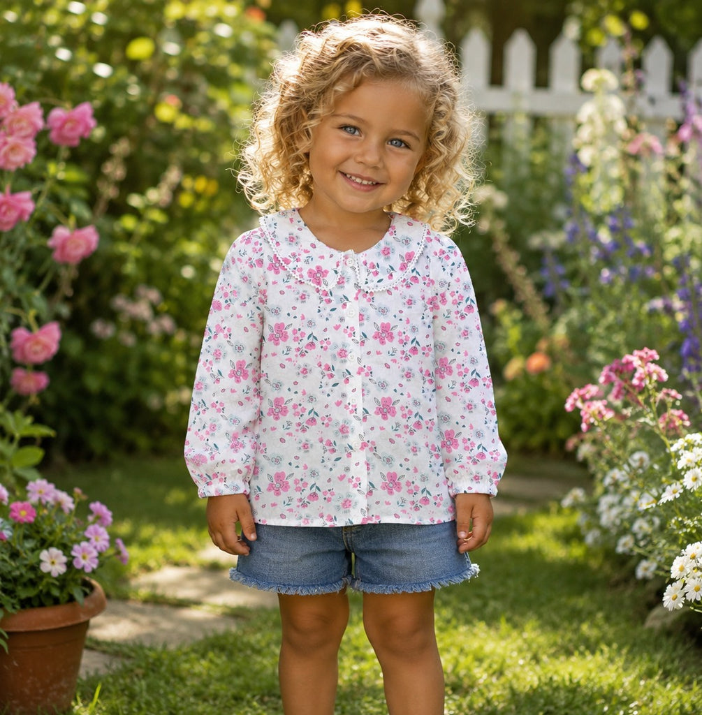 Baby girls Floral Blouse