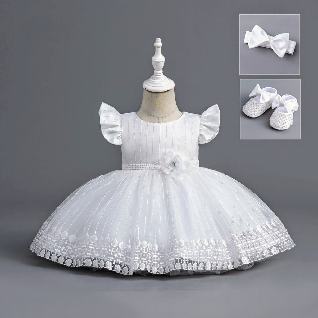 White Christening dress