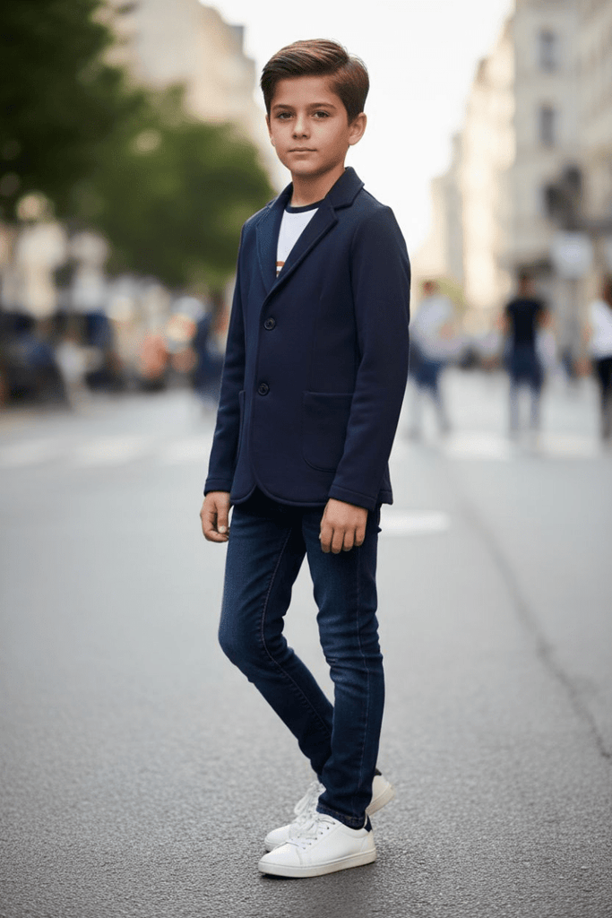 Fred mellow navy jacket