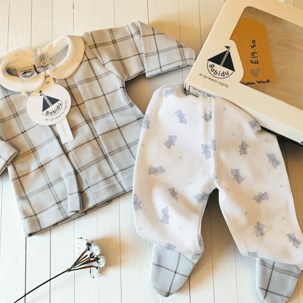 Premature baby 3-5lbs Babidu blue