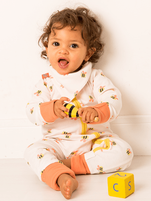 Blade & Rose Honey Bee Zip-Up Romper