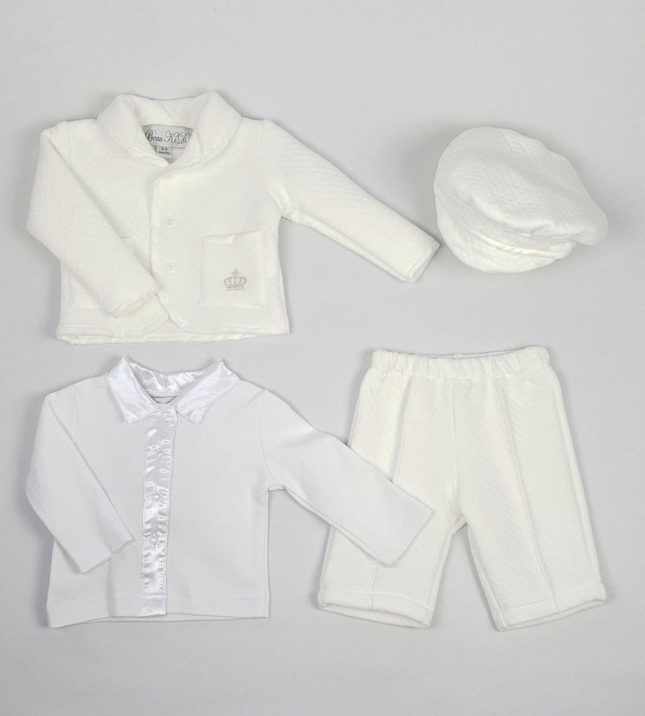 Boy baptism store outfit 24 months