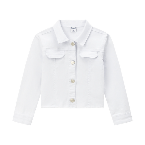 Newness White girls denim jacket