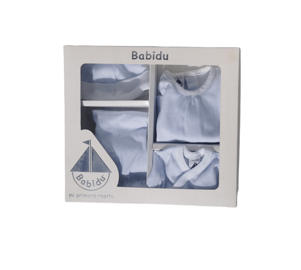 Babidu premature baby 3-5lb blue stripe